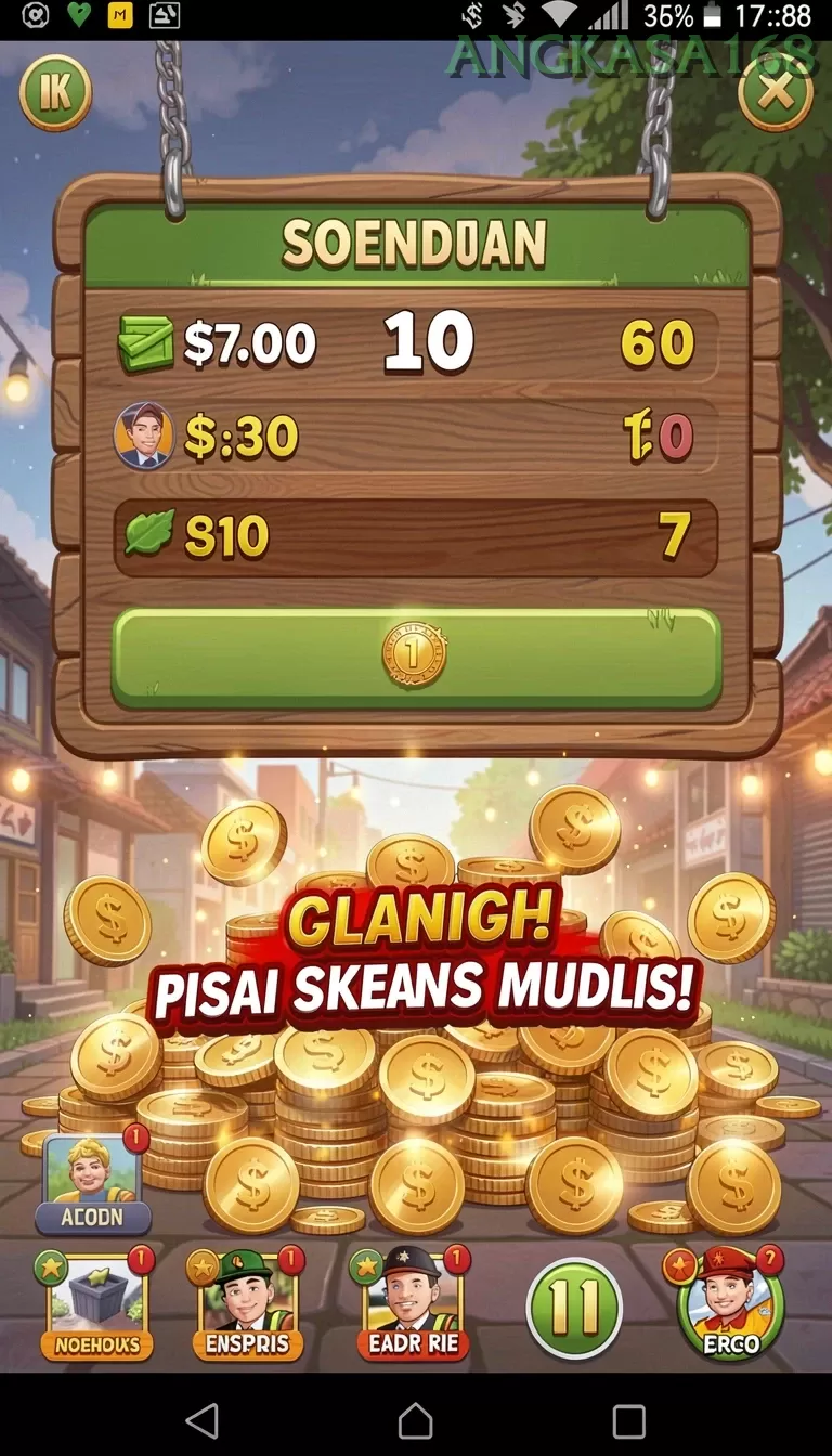 Cuplikan layar NIKMAT777 — menu navigasi