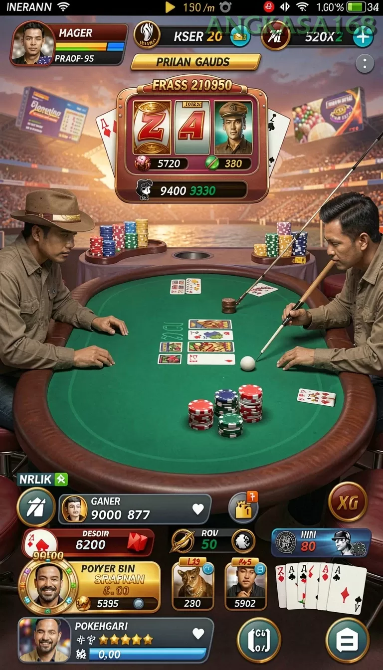 Cuplikan layar 666FF — halaman utama