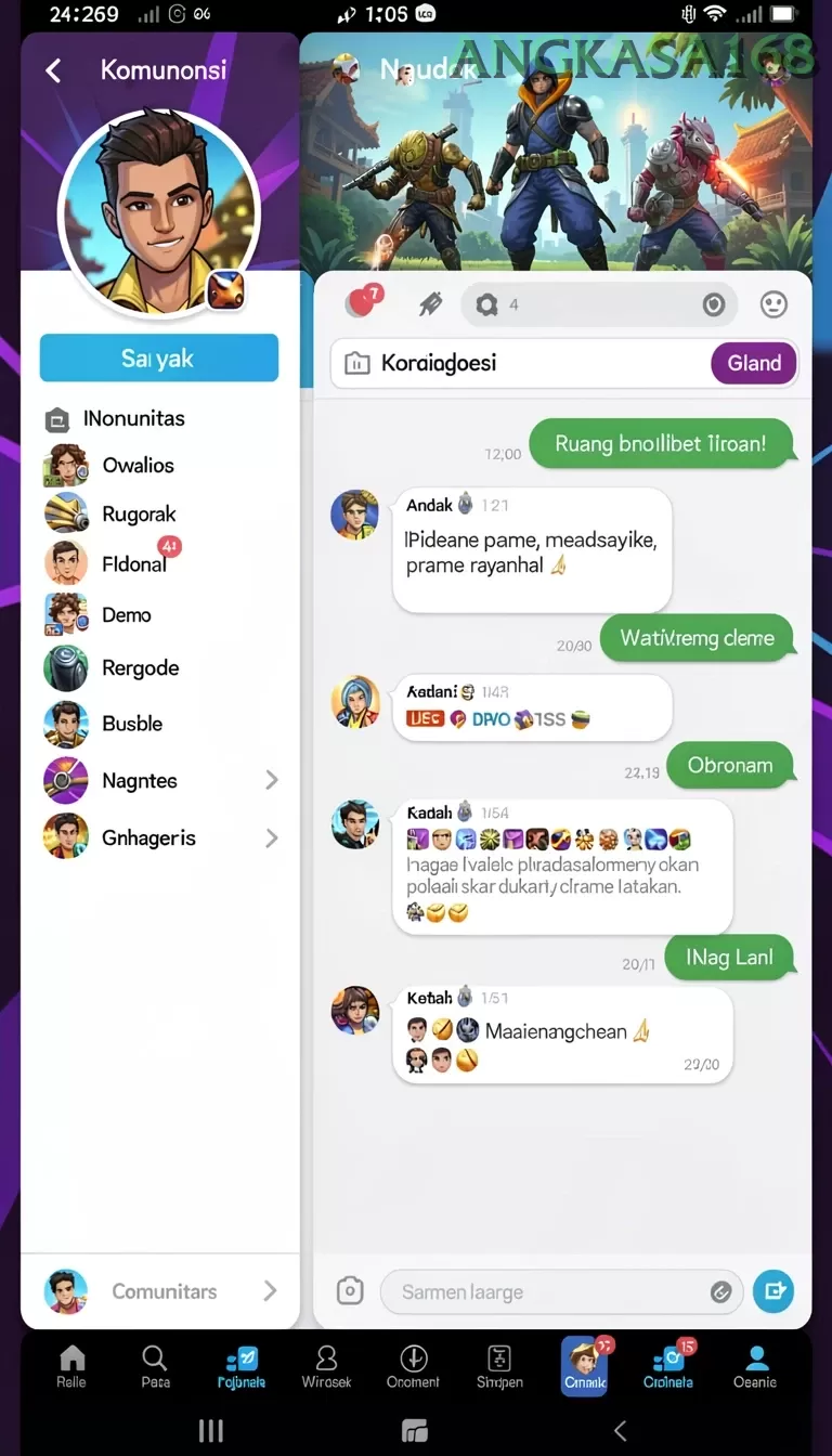 Cuplikan layar SURYAJITU — menu navigasi